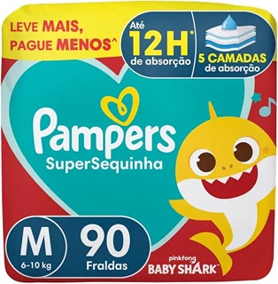 Pampers Supersequinha